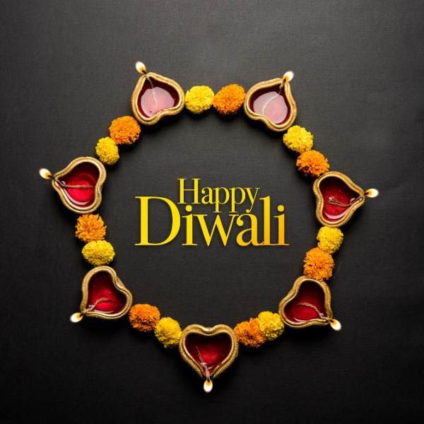 Shubh Deepawali Greeting Card — Free Download | Udhsri Technologies