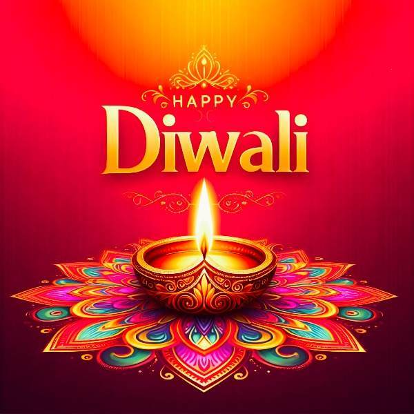 Diwali Kids Greeting Card — Free Download | Udhsri Technologies